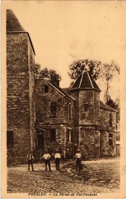 CPA Presles -La Ferme de Val-Pendant (290380)