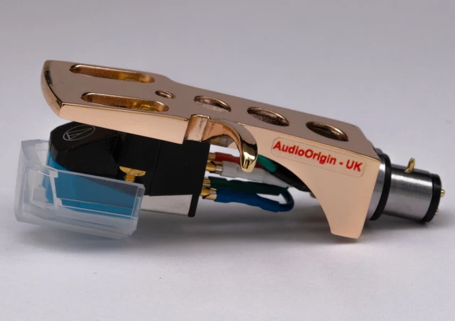 thumbnail image 2 of Cartridge And Stylus, Needle And Titanium Headshell With Mounting Bolts For Sansui SR222, P50, FRD3, FR5080S, SR212, FRD35, FRQ5, SR525, FRD25, SR333, FR1080, FR3060, FR4060, SR1050, SR2020 In | Whizz Turntable 2 of 11