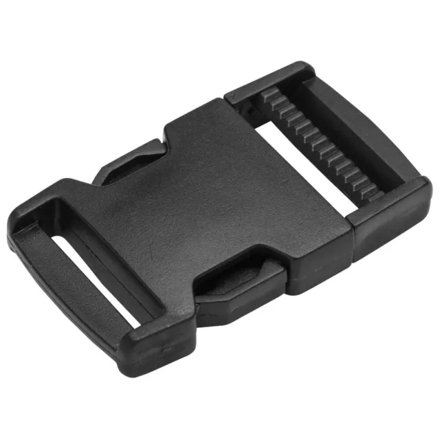 Side Release Buckles Clips for Webbing Strap Squeeze Fasteners Delrin Plastic