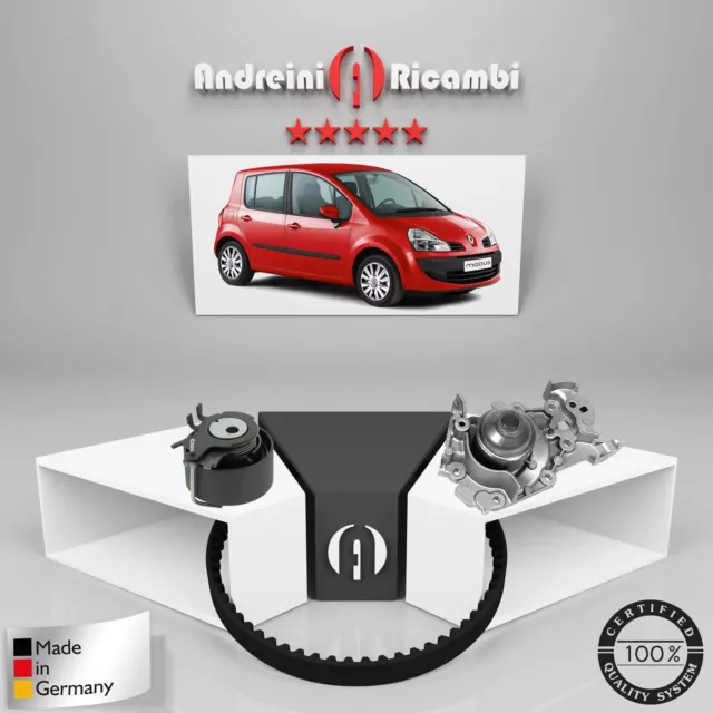 Kit Distribuzione + Pompa Acqua Renault Modus 1.2 55Kw 75Cv 2006 ->