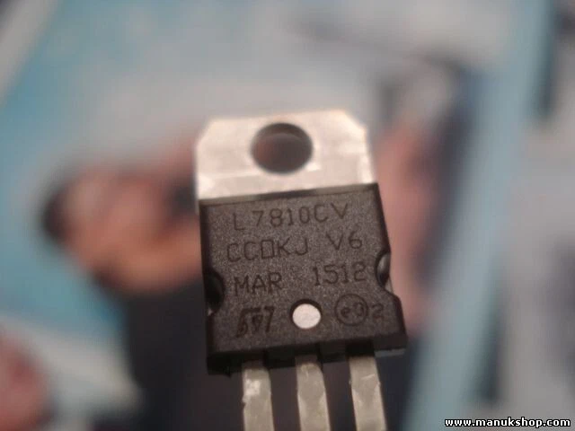Reland Sun 10 Pezzi L7810CV Regolatore Di Tensione IC, TO-220, 7810, LM7810, MC7810, 10V
