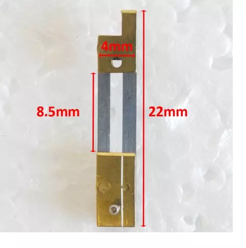 CLOCK SUSPENSION SPRING STEEL BRASS 22mm x 4mm x 8.5mm PARTS - CS58130