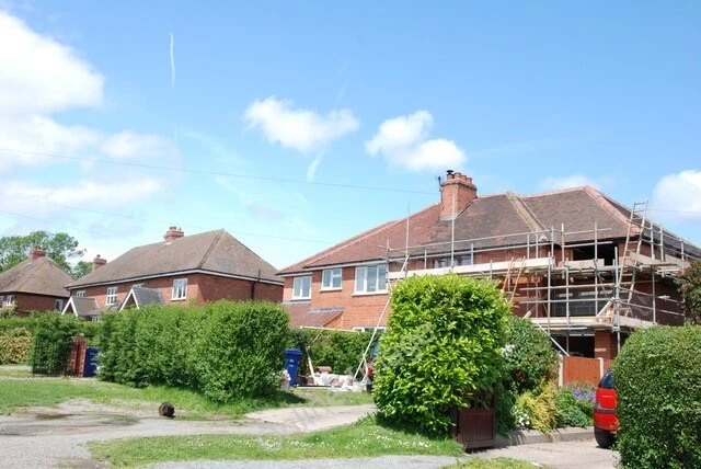 Photo 6x4 House Improvement, Seedcroft Lane Abbots Bromley  c2011