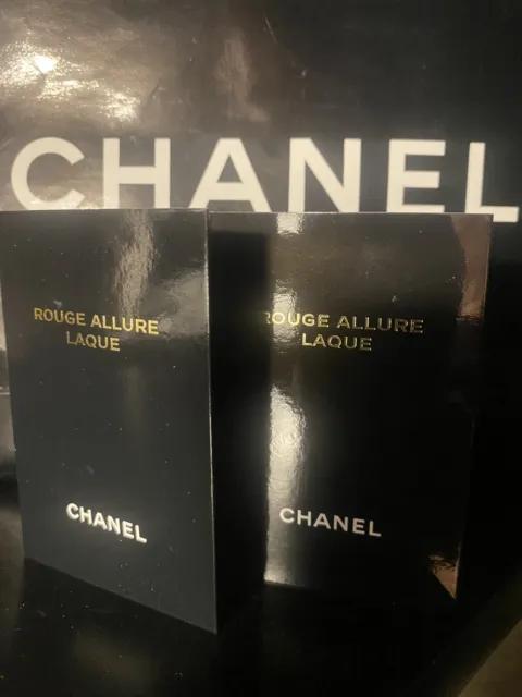lot of 5 CHANEL Rouge Allure Laque # 80 Timeless Travel Size 0.01oz/0.5g  Each