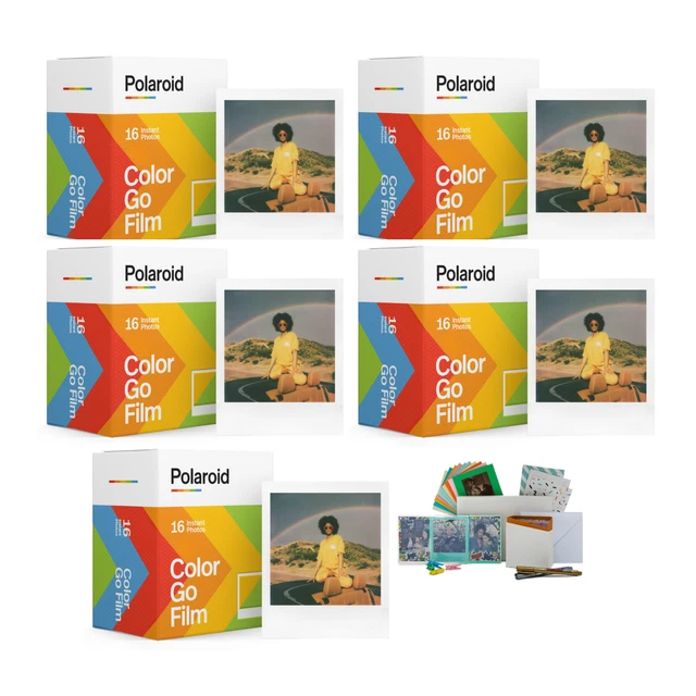 Polaroid Go Color Film 5 Pack with Storage Box