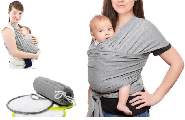 Fascia Porta Bimbo Stile Marsupio In Cotone Neonato Bambino Porta Bebè Mamma