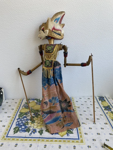 ANCIENNE MARIONNETTE, FIGURINE en Bois des Années 60 EUR 20,00 - PicClick FR