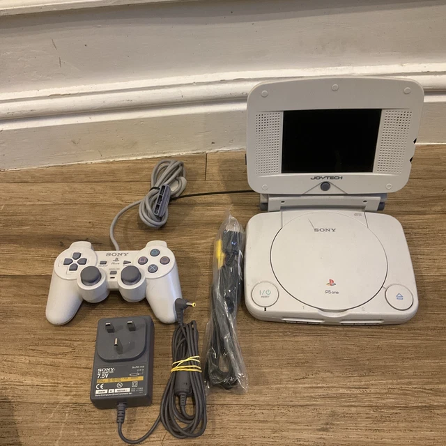 SONY PLAYSTATION PS One Ps1 console bundle with JOYTECH screen