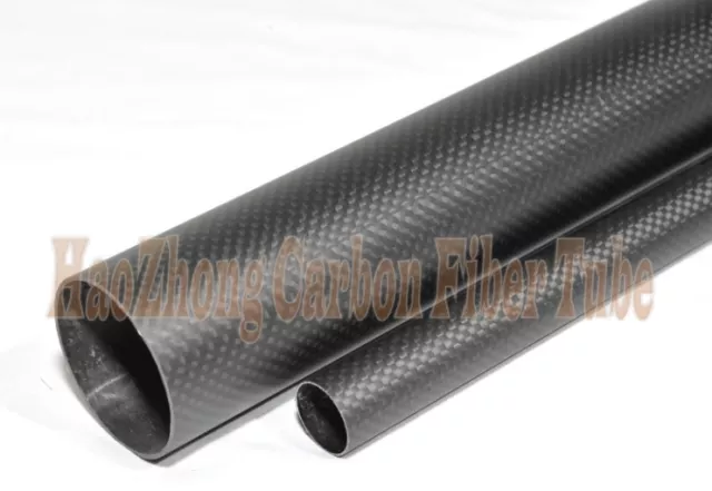 3k Carbon Fiber Tube 500mmX32mm 33 34 35mm 36 38 40mm 42 45 50mm 60mm 90 100 FR 3