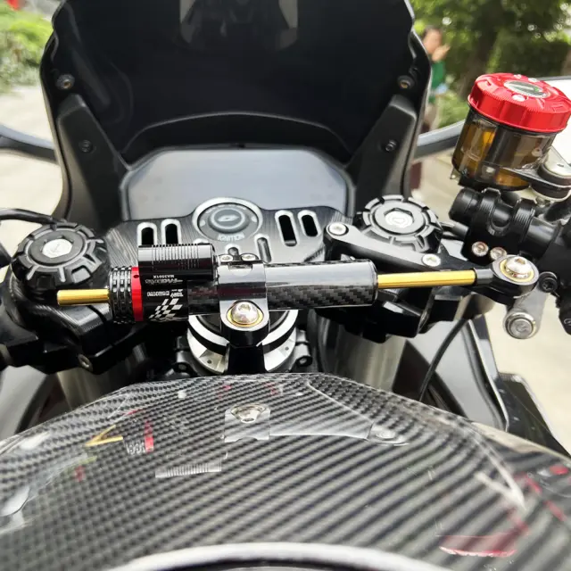For Yamaha Honda MV Agusta Motorcycle Universal Steering Damper Stabilizer 250MM