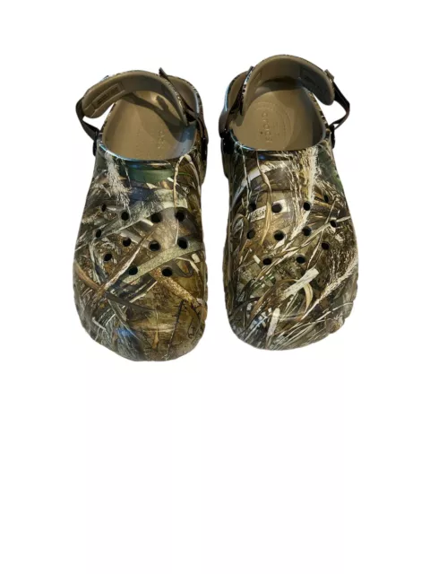 CROCS Offroad Sport Realtree CAMOUFLAGE CLOGS Camo pick Men's Size 11 Pre-owned