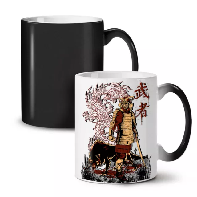 Giappone Dragon Wolf NUOVA tazza da caffè tè che cambia colore 11 once | Wellcoda