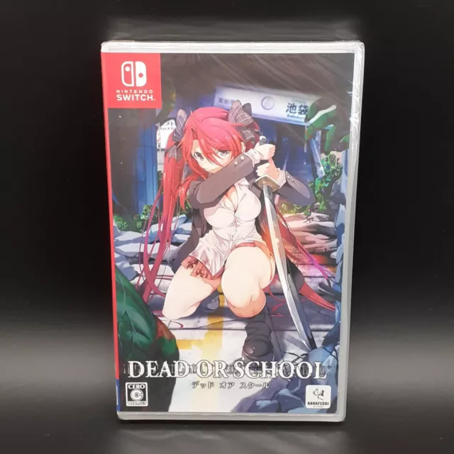 DEAD OR SCHOOL Nintendo Switch Japan Game In English Neuf/NewSealed Action Adven