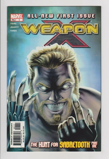 Weapon X #1 Vol 2 2002 VF 8.0 Marvel Comics