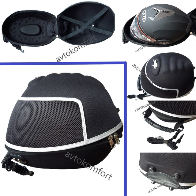 Casque de moto Carry Storage One Size Hard Bag Case Box