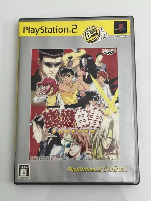 Yu Yu Hakusho Forever - Sony PlayStation PS2 NTSC-J JAPAN Fighting Game