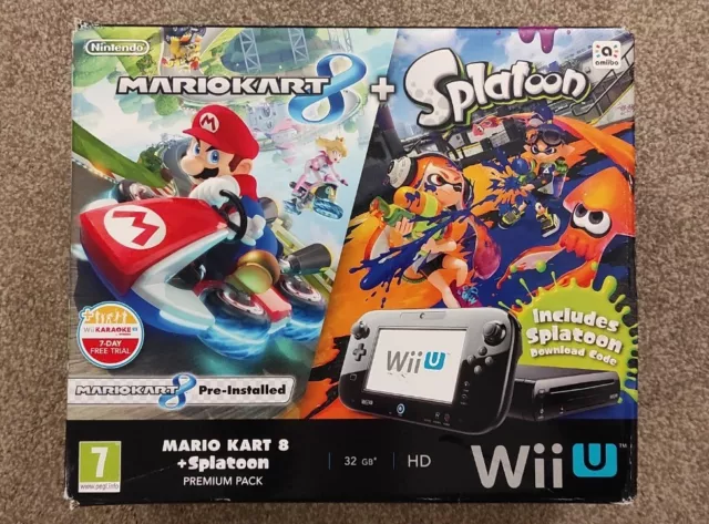 Nintendo Wii U 32GB Mario Kart 8 (Pre-Installed) Deluxe bundle