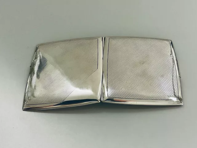 Sehr feines Zigarettenetui Silber 800 gestempelt 20er-30er Jahre - Art Deco