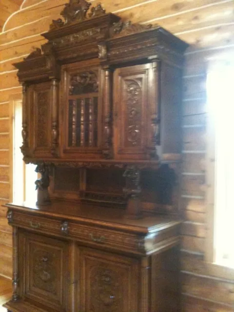 antique sideboard buffet storage cabinet 1780-1820