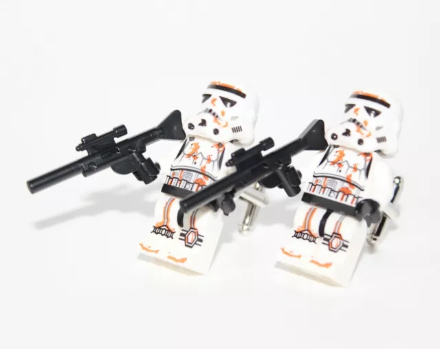 Gemelli argento Sandtrooper Star Wars novità gemelli matrimonio sposi regalo