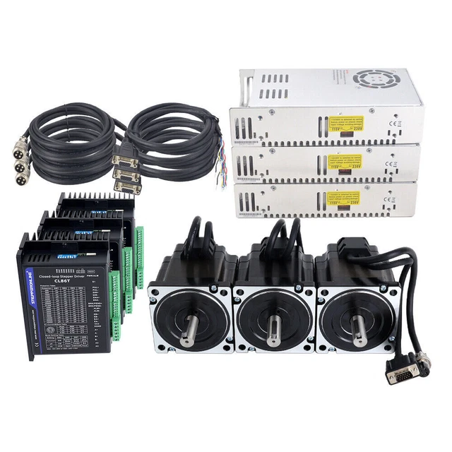 Pilote Moteur Pas à Pas En Boucle Fermée HB808C – Pour Moteurs 57 Et 86 – Silencieux, Haute Précision – Pour CNC, Imprimante 3D, Machines Outils