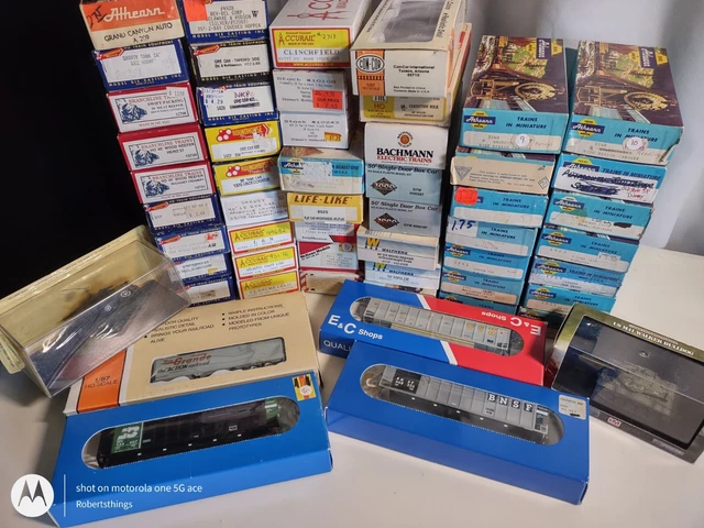 HO Scale Freight Car Lot 4 Individual Sale Athearn, Roundhouse Coalporters (A-2)