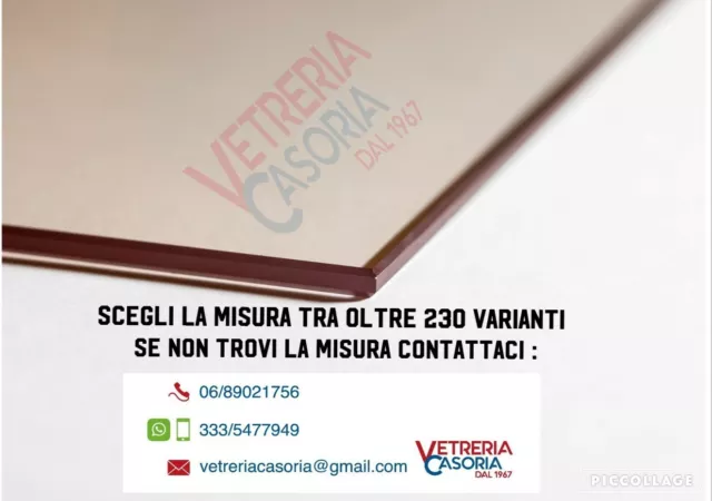 Vetro Ceramico 4 Mm Per Stufe Termocamini, Camini Scegli Misura In Cm O Chiedi