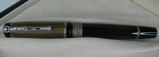Delta Amerigo Vespucci Limited Edition Rollerball Pen Black #187/931 New R2 Delta Amerigo Vespucci Limited Edition Rollerball Pen Black #187/931 New R2