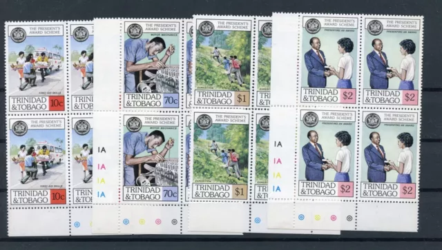 TRINIDAD & TOBAGO 1981 Set MNH ** Sc 354-57