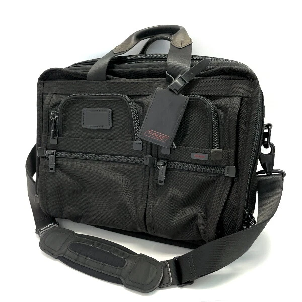 Tumi Alpha T-Pass 2Way Briefcase Pc Storage Mens Business Bag 26145Dh 36020