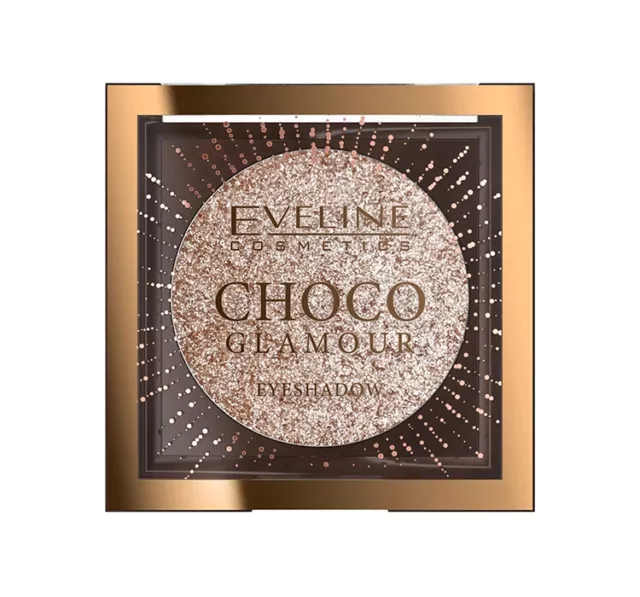 Eveline Choco Glamour Glänzender Lidschatten-Toper 01 Moon Sparkle 3,5G