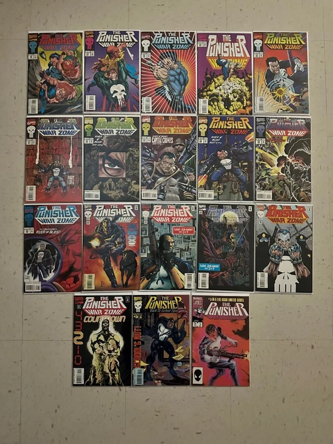 The Punisher: War Zone Complete Set/Lot 1-41, VF condition 2