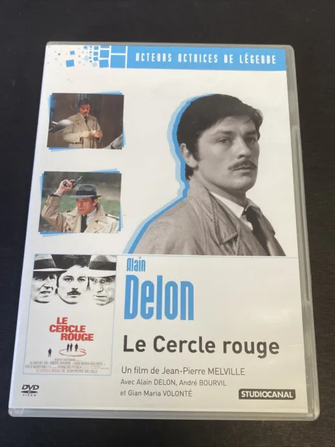 Le Cercle Rouge Dvd Alain Delon Jean Pierre Melville Bourvil Studiocanal