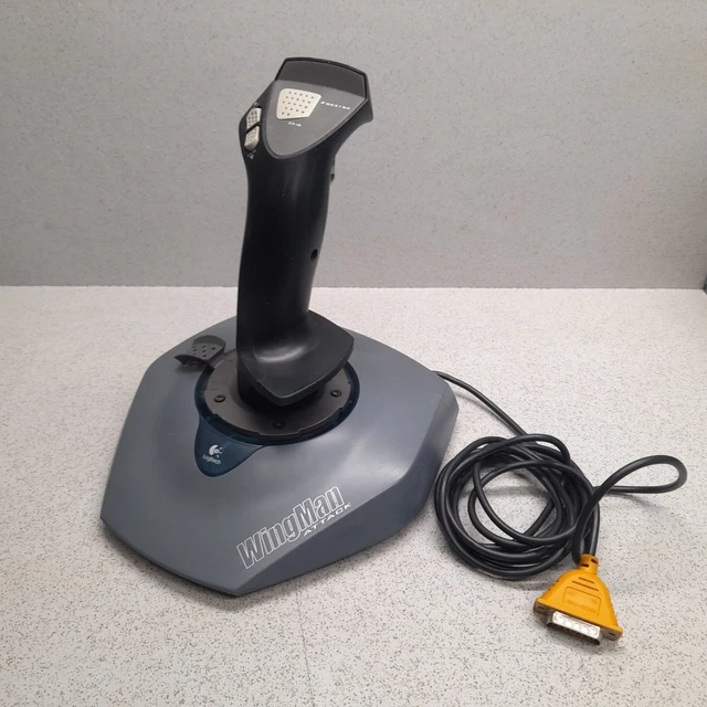 RETRO LOGITECH WINGMAN Extreme Digital 3D Joystick Flightstick 15 Pin ...
