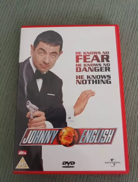 Johnny English (DVD, 2010) (PG) Rowan Atkinson, Ben Miller LIKE NEW