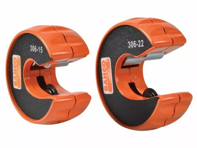 Bahco - 306 Pipe Slice Twin Pack 15mm & 22mm