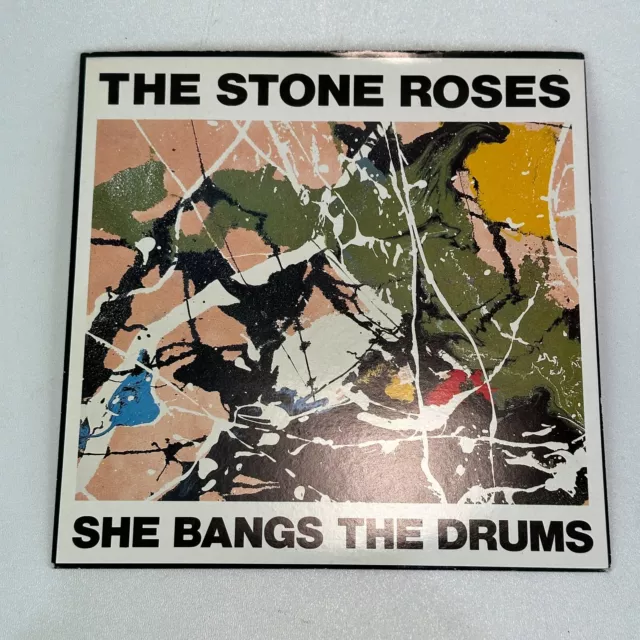 The Stone Roses - She Bangs The Drum 7” Vinyl Picture Sleeve Indie Rock 1989