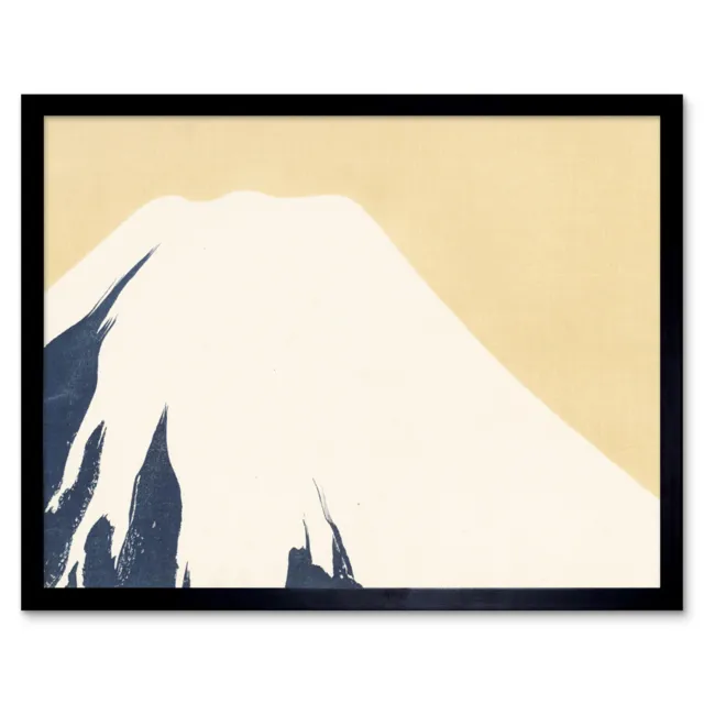Kamisaka Sekka Mount Fuji Japanese Painting Wall Art Print Framed 12x16