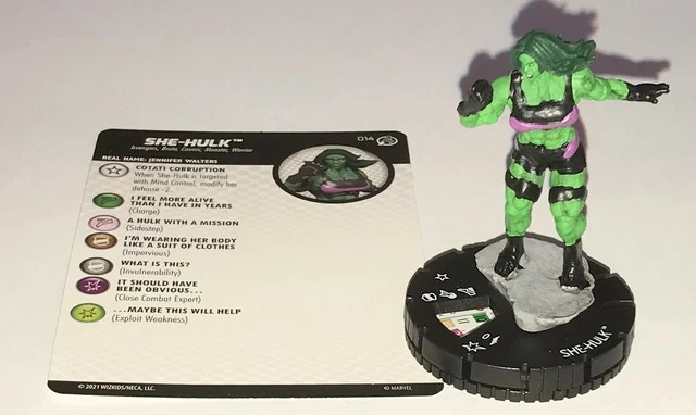 SHE-HULK 014 Avengers Fantastic Four Empyre Marvel HeroClix