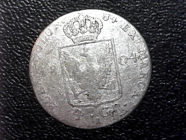 1804 German States Prussia 4 Groschen Silver Coin