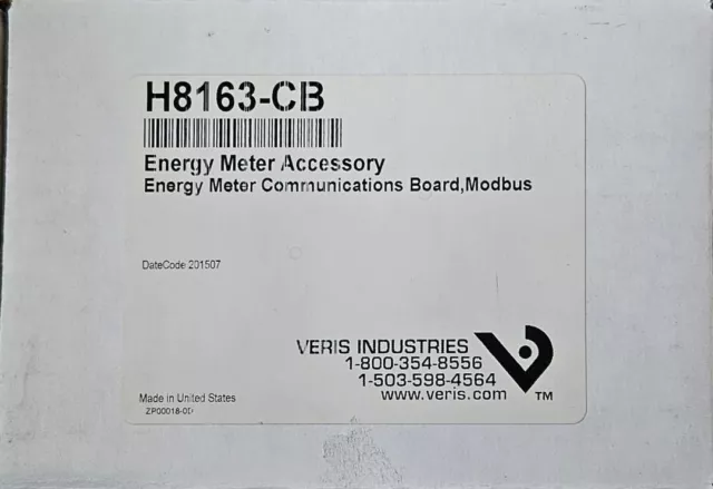 VERIS H8186-CB Bacnet Communication Board for Energy Meter