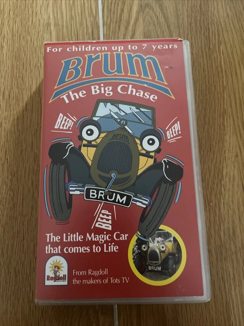 Brum Ragdol BRUM THE BIG Chase Ragdoll VHS RARE PRINT £5.00 - PicClick UK