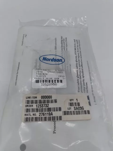 NEW Nordson 276119A Glue Gun Module  SA03F