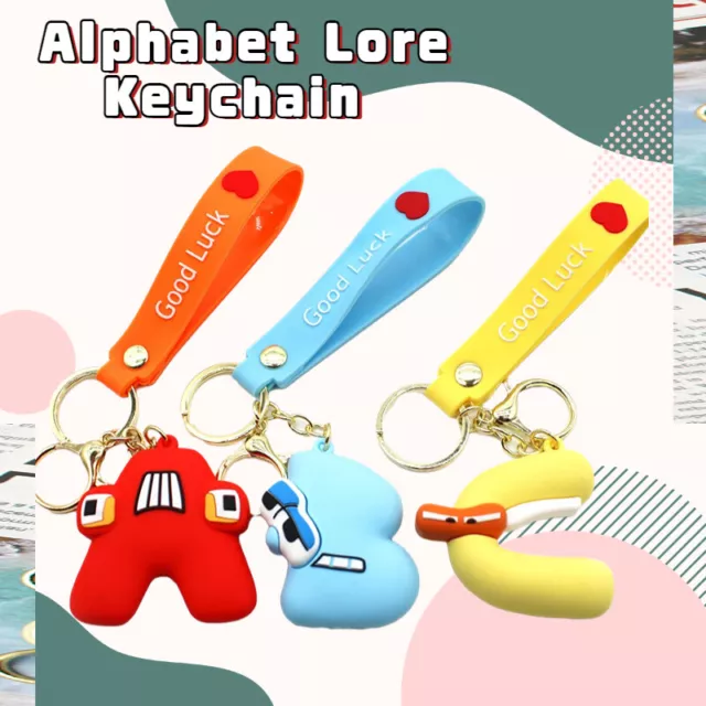 ALPHABET LORE QUALITY Plush Toy Keychain Bag Pendant Stuffed Doll Xmas  Birthday $13.46 - PicClick AU