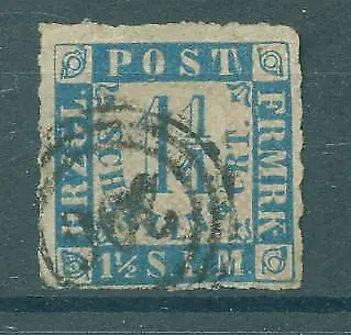 SCHLESWIG-HOLSTEIN 1864 Nr 7 gestempelt (227118)