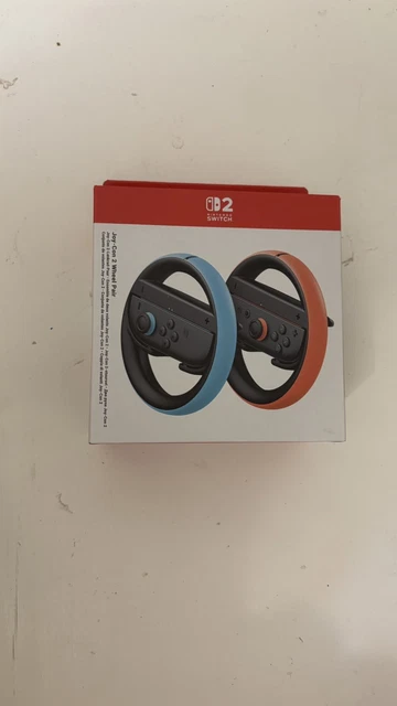 Nintendo Racing Controller NINTENDO SWITCH 2 Joy-Con 2 Wheel Pair Racing Game Controllers Blue and ...