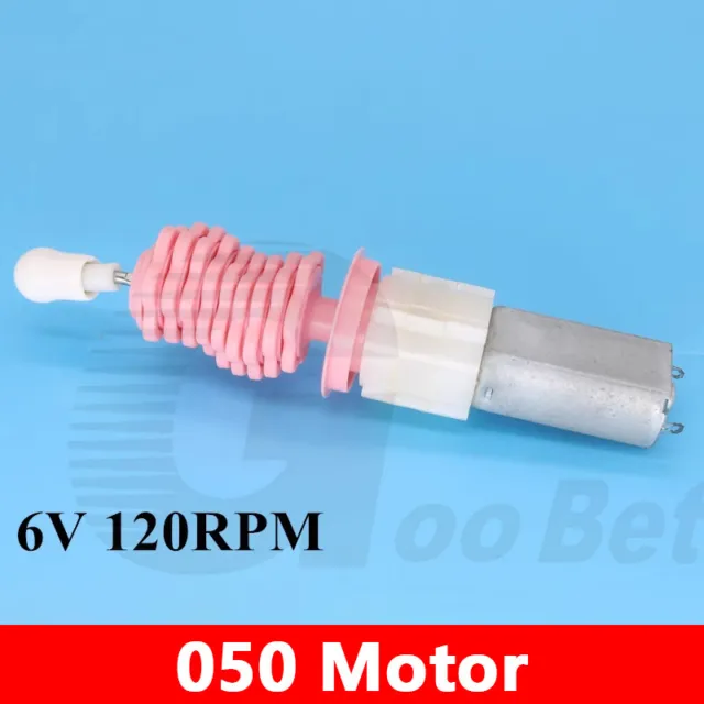 050 Micro Geared Motor with Oblique Vibration Head DC 3-6V for Toy RC Model DIY
