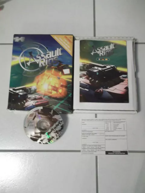 ASSAULT RIGS - Jeu PC big box (grosse boîte carton) complet en version française