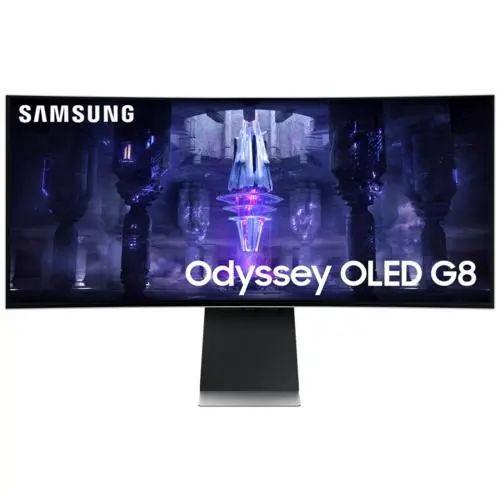 Samsung Odyssey OLED G8 34" Ultrawide 175Hz Curved Gaming Monitor 3440x1440 -