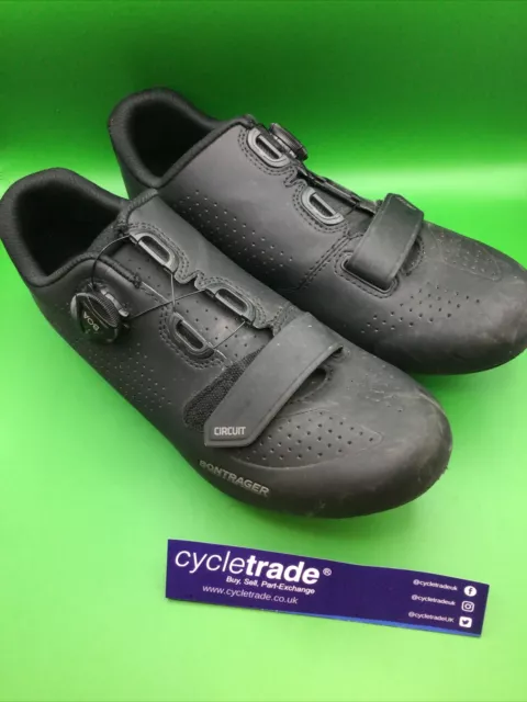 Bontrager Circuit Road Cycling Shoes, UK 8 / EU 42, Black, Boa 156